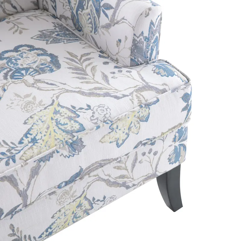 Armchair Accent Chairs with Nailhead Trim Set of 2