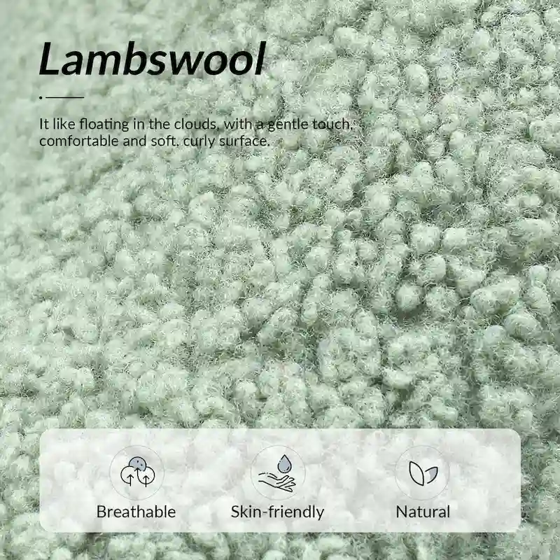 Modern 31W Boucle Armchair with Solid Wood Legs