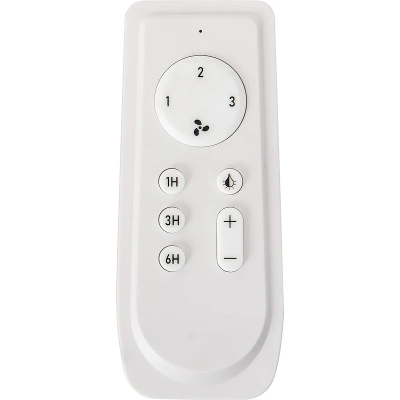 48 In Intergrated LED Ceiling Fan Lighting with Brown Wood Grain ABS Blade