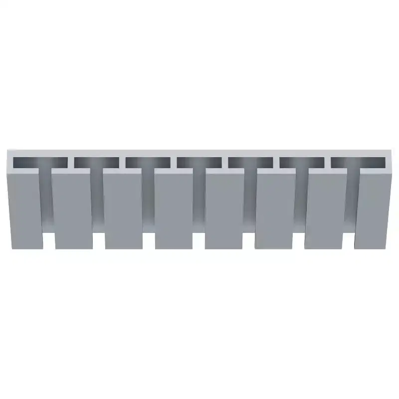 30 W x 1.5 H x 12 D Wine Glass Rack Hangers Under Cabinet, Solid Wood Frame, Water-Based Low-VOC Paint, RTA, Dove Gray