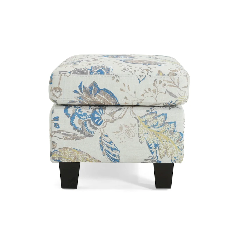 Rosella Fabric Ottoman by Christopher Knight Home