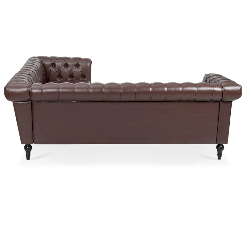 Christopher Knight Home - Clayton Luxurious Sectional Sofa with PU Leather