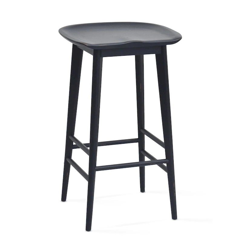 Steve Silver Hendry Backless Solid Acacia Counter Stool - Counter Stool