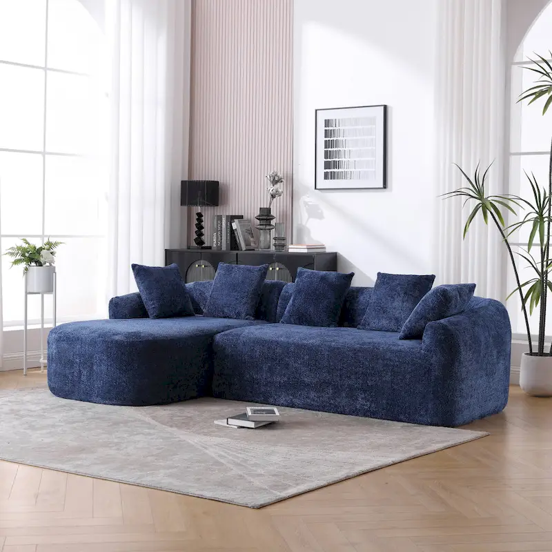 L-Shaped Sectional Sofa (3-Seater)