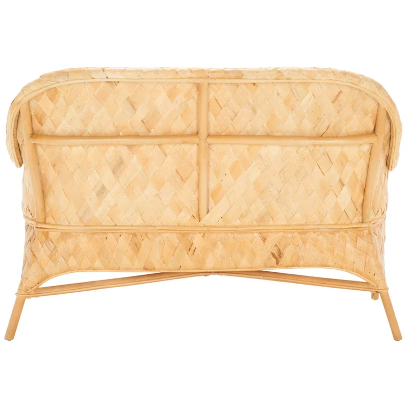 SAFAVIEH Marfisa Woven Sofa Bench - 52 W x 24 D x 33 H - 52Wx24Dx33H