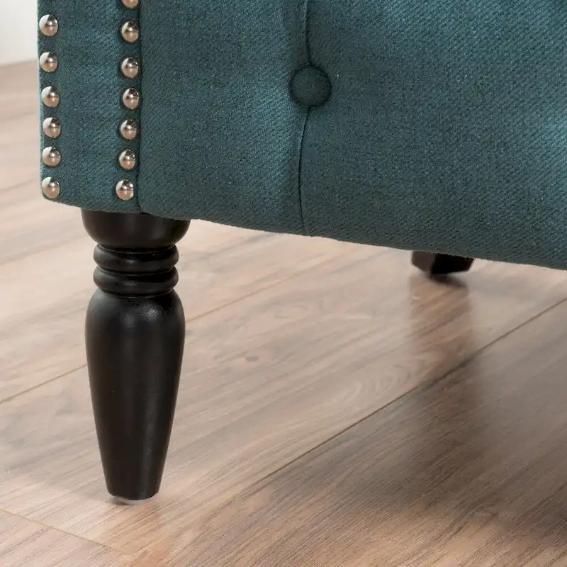 Akira Tufted Fabric Club Chair by Christopher Knight Home