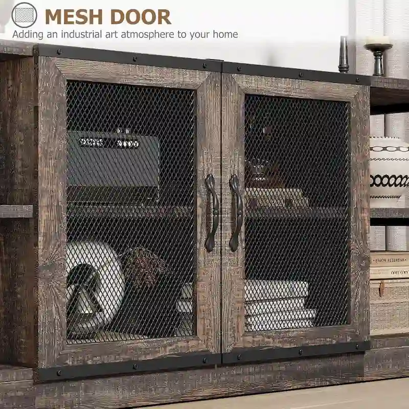 65-Inch Long Wooden TV Stand