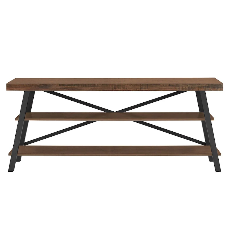 Bryson Rustic X-Base 60-inch TV Stand by iNSPIRE Q Classic