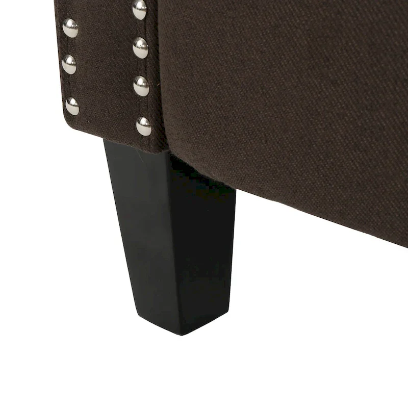 Classic Fabric Push Back Chair, Elegant Recliner for Living Room, Bedroom