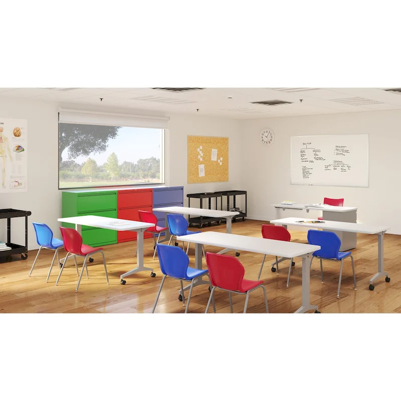 Hirsh 36 in Wide, 3 Drawer, HL8000 Series, Classic Blue