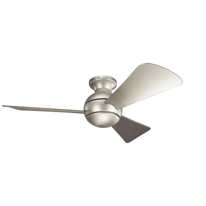 Kichler Lighting Sola Collection 44-inch Brushed Nickel LED Ceiling Fan