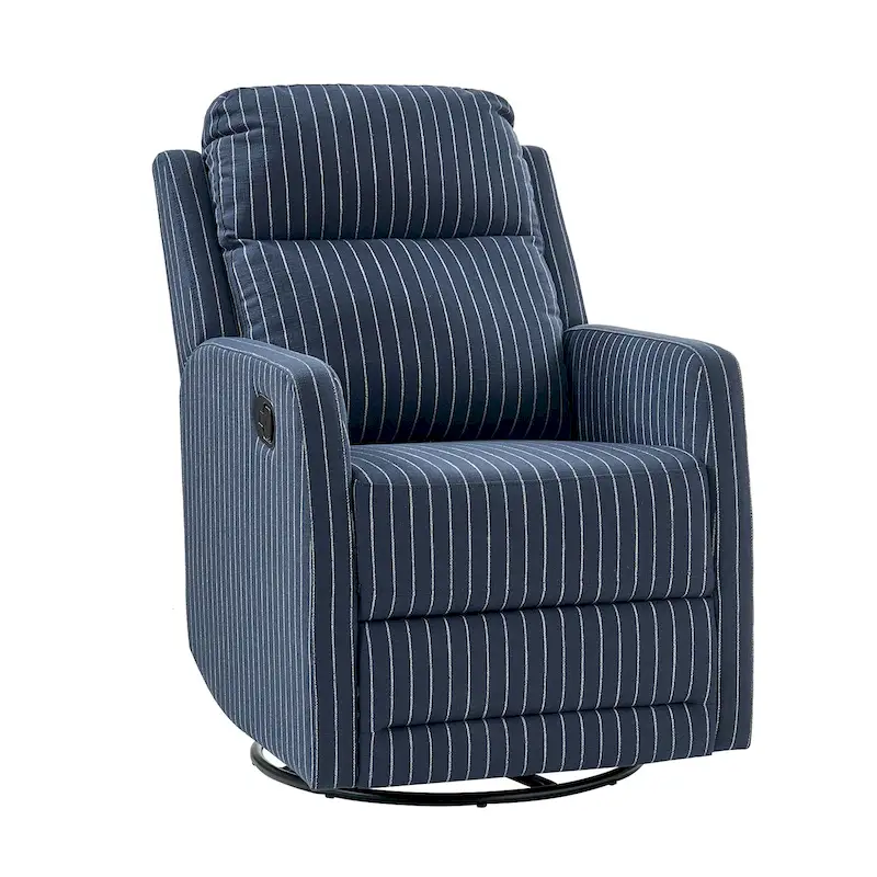 Diana Modern Polyester 360-degree Swivel Rocker Recliner by HULALA HOME