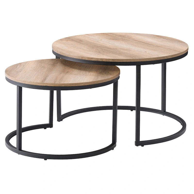 Set of 2 Nesting Coffee Tables