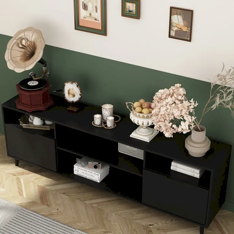 Fireplace TV Stand Electric Fireplace TV Console w/Remote Control