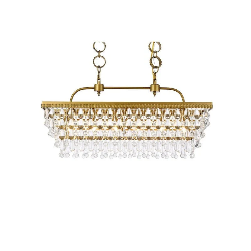 Nasir 32 inch Rectangle Pendant - N/A