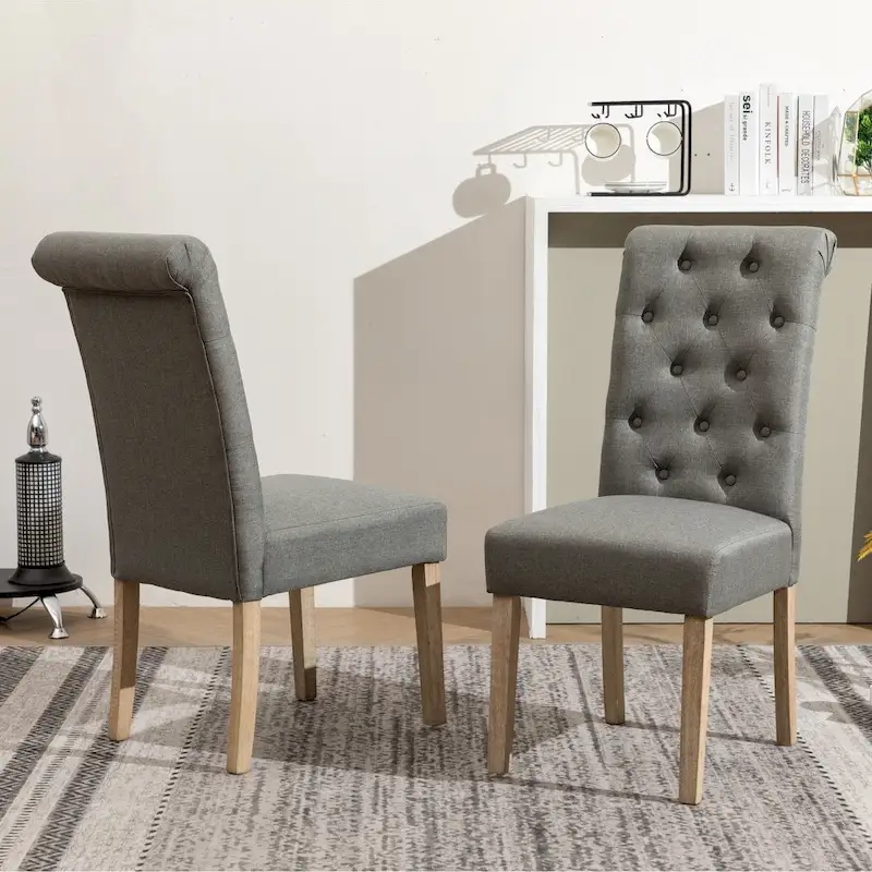 Copper Grove Schwalbach Upholstered Parsons Dining Chair (Set of 2)