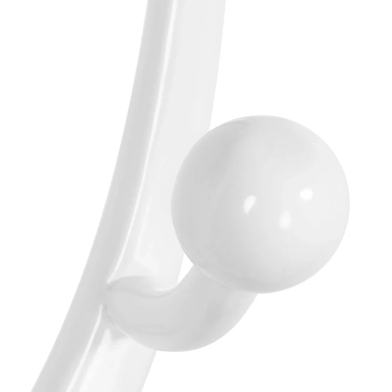 Rubberwood Freestanding Coat Rack with 8 Hooks - 24.5W x 70.87H