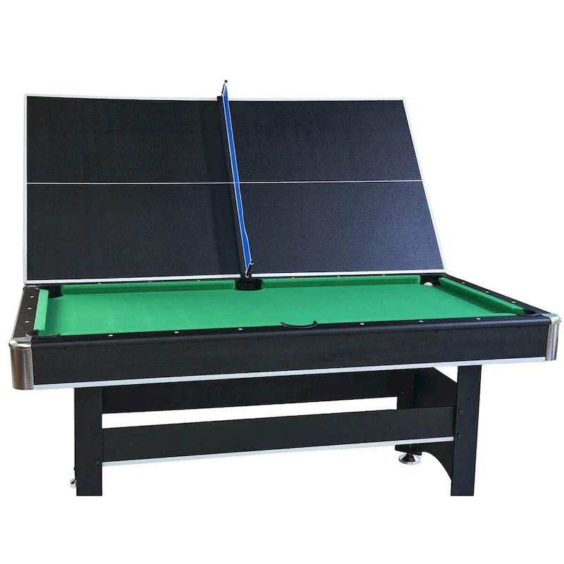 6-ft Pool Table with Table Tennis Top