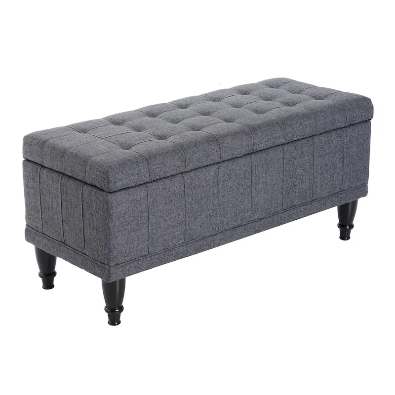 Copper Grove Turnbull 42-inch Fabric Tufted Storage Ottoman Bench