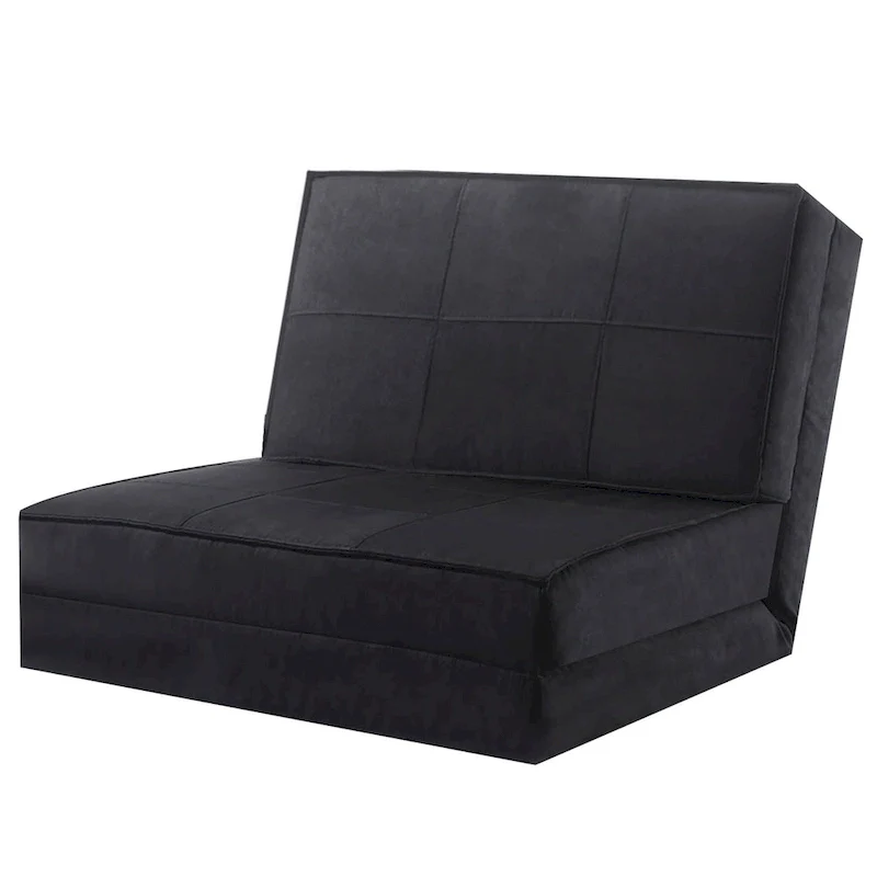 Costway Convertible Fold Down Chair Flip Out Lounger Sleeper Bed Couch