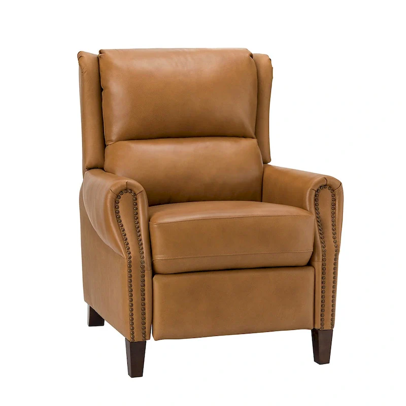 Alicia 32.68  Wide Genuine Leather Manual Recliner
