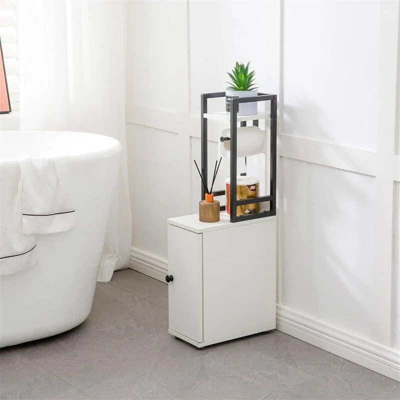 Small Bathroom Storage Cabinet - 6.5D x 11.8W x 29.5H