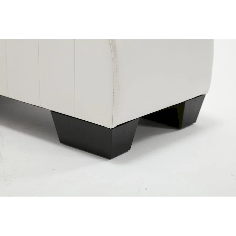 Modern Faux Leather Curved sofa