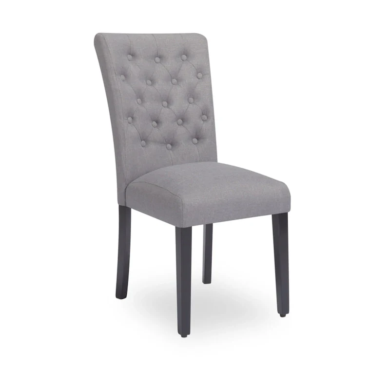 Fabric Armless Parsons Dining Chairs (Set of 2)