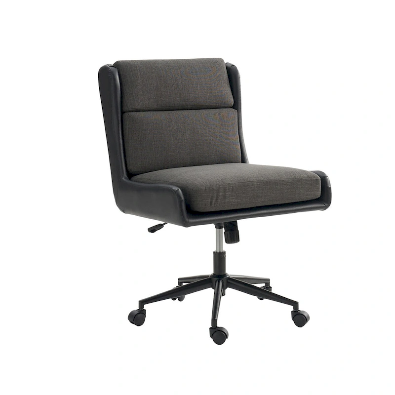 Siegfried Modern Swivel Tilting Office Chair with Removable Soft Upholstery by HULALA HOME