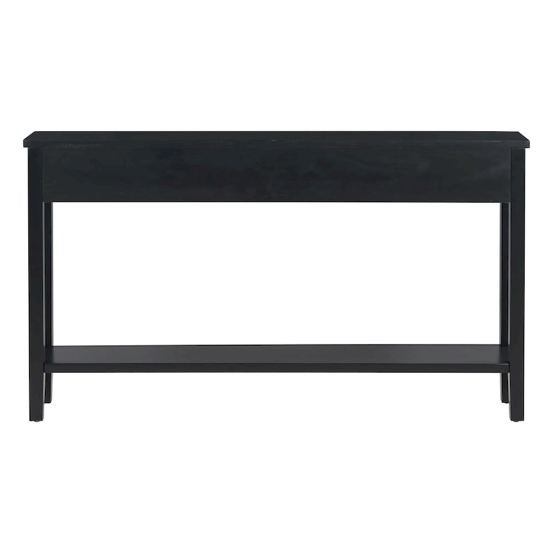 High-Quality Entryway Console Table with 4 Spacious Drawers & 1 Bottom Shelf