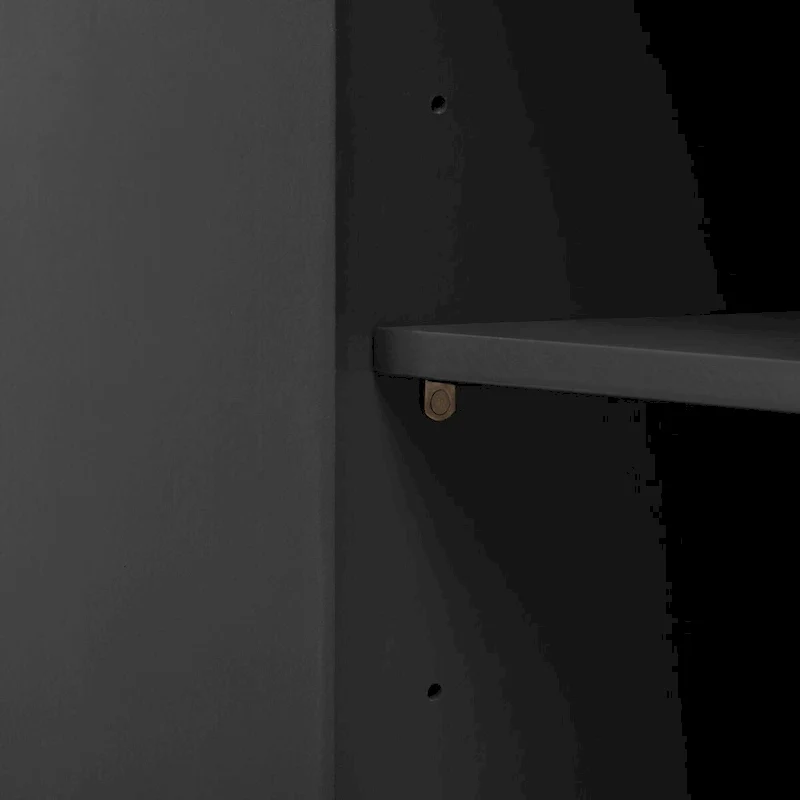 Ash Veneer 60 Sideboard Cabinet with Adjustable Shelves