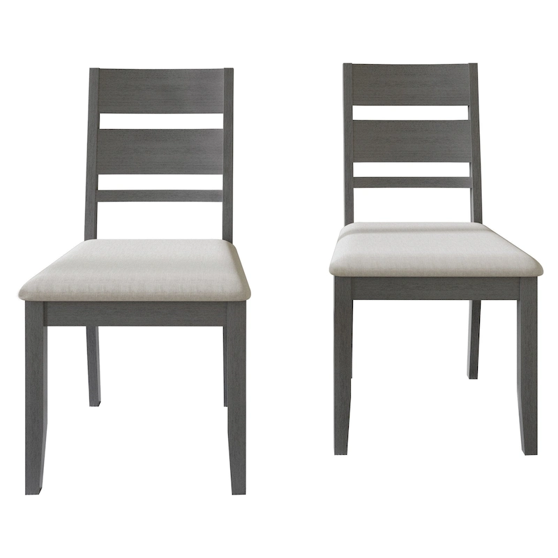 CraftPorch Elegant Wooden Dining Chairs (Set of 2) - N/A