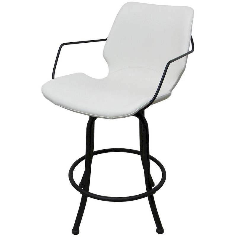 Asheville Swivel Counter 26, 30 or Extra Tall 34 Metal Bar Stool
