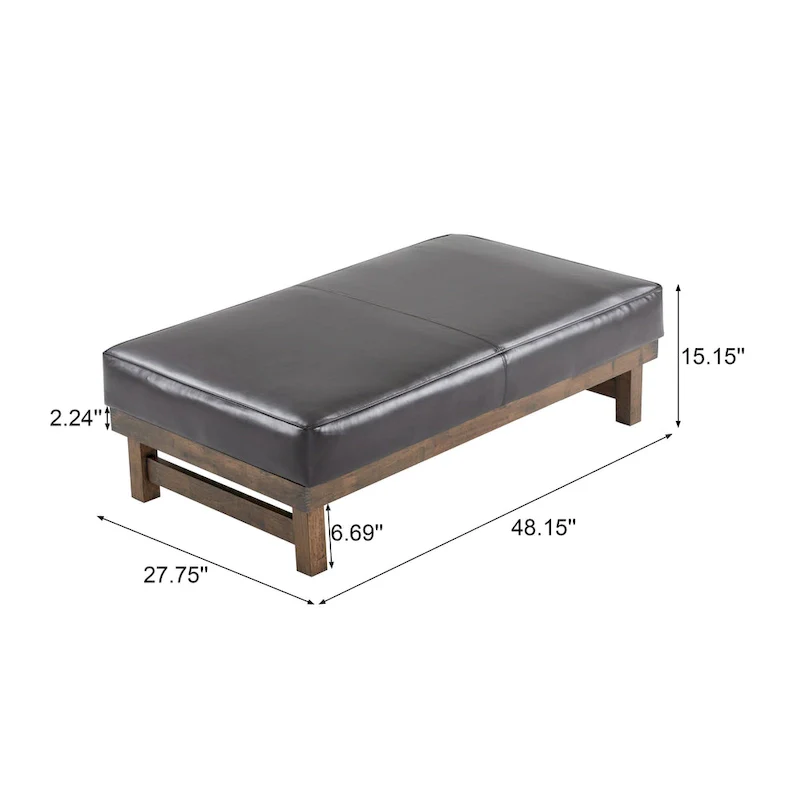 Modern Cocktail Ottoman Bench