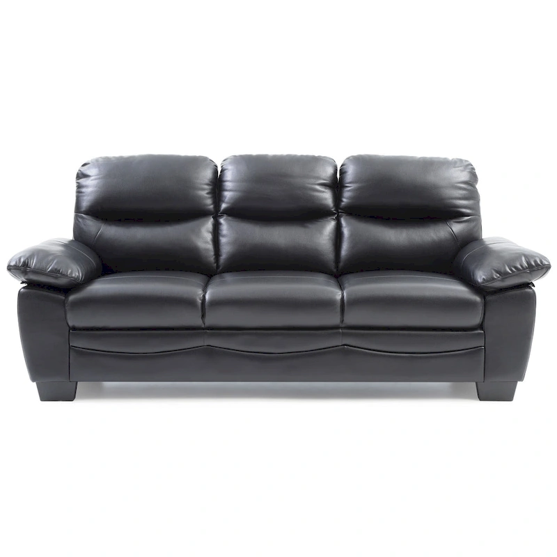 Marta Faux Leather Sofa