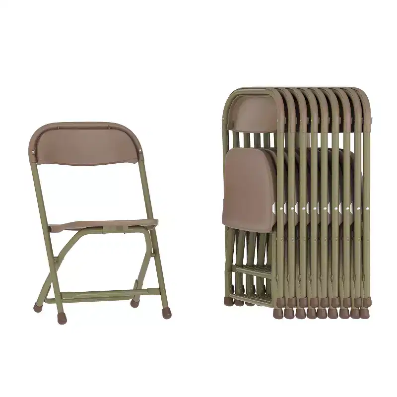 Flash Furniture 10 Pack Kids Plastic Folding Chair