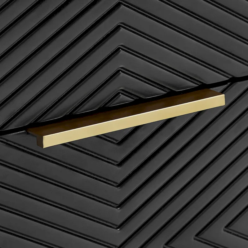 Tall Two-Drawer Nightstand