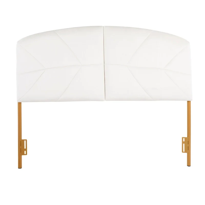 Silver Orchid Ralston Queen Upholstered Headboard