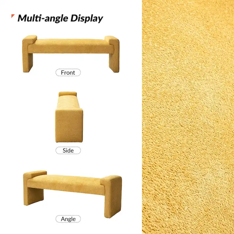 Roland Upholstered Bedroom Bench by HULALA HOME