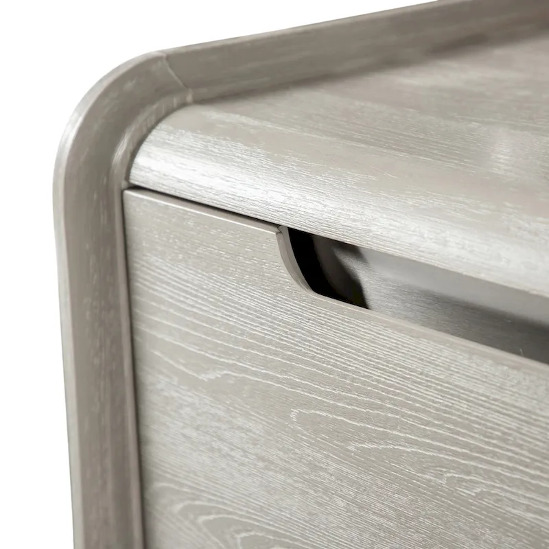 Furniture of America Addeso Modern Solid Wood 5-Drawer Chest