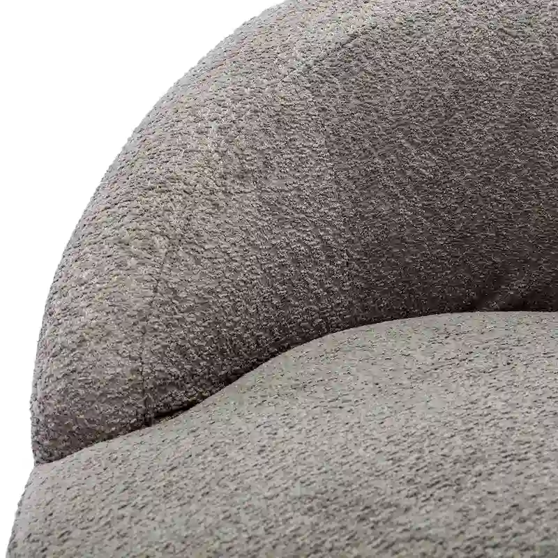 360 Degree Swivel Cuddle Barrel Accent Chairs with Wide Upholstered