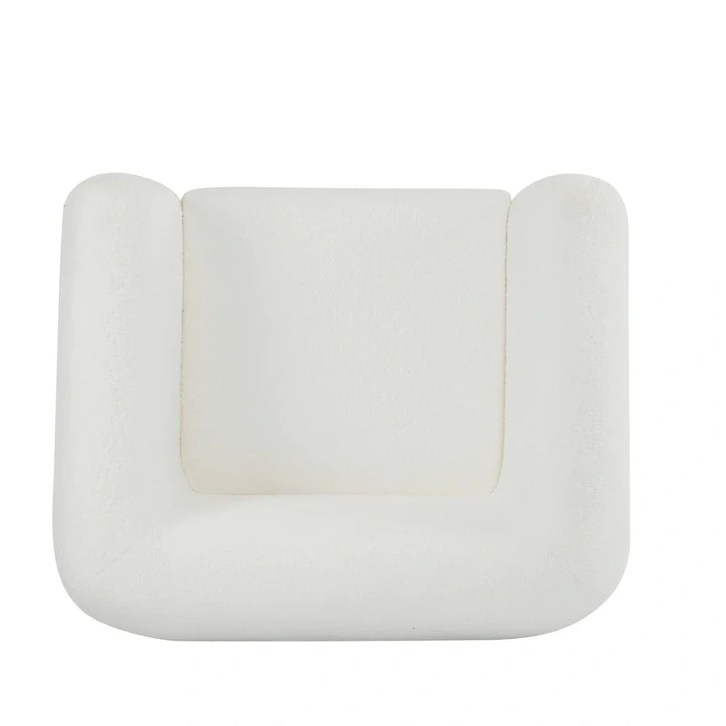 Tina Modern Upholstered Boucle Arm Club Chair by Christopher Knight Home