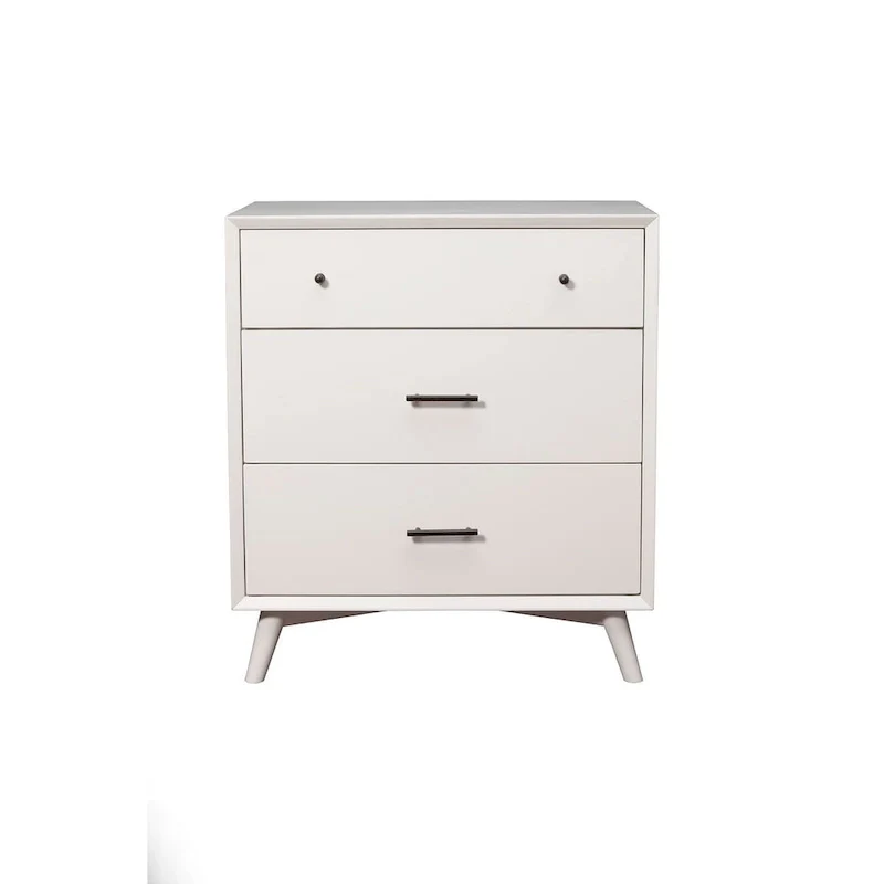 Mid-century Wood 3-drawer Small Chest