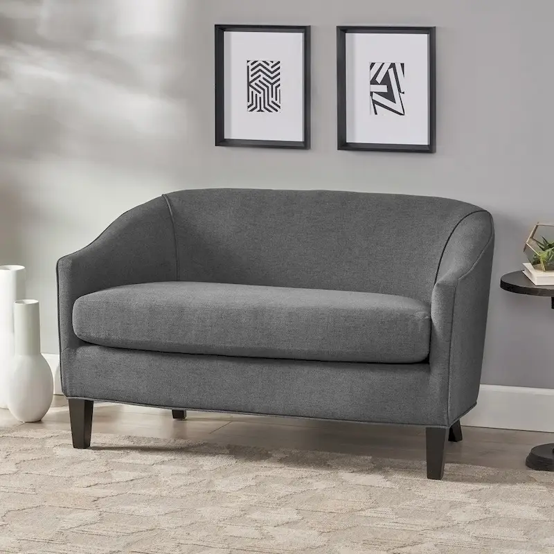 Justine Fabric Loveseat by Christopher Knight Home