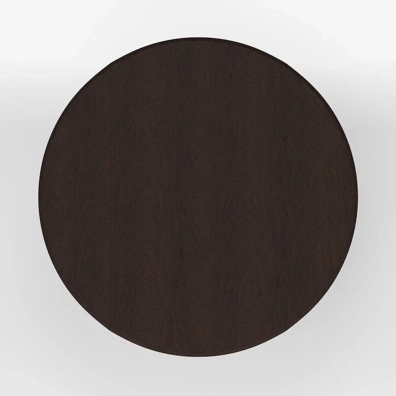 5-Piece Dining Set, 42 Round Drop-Leaf Table and Slat Back Chairs