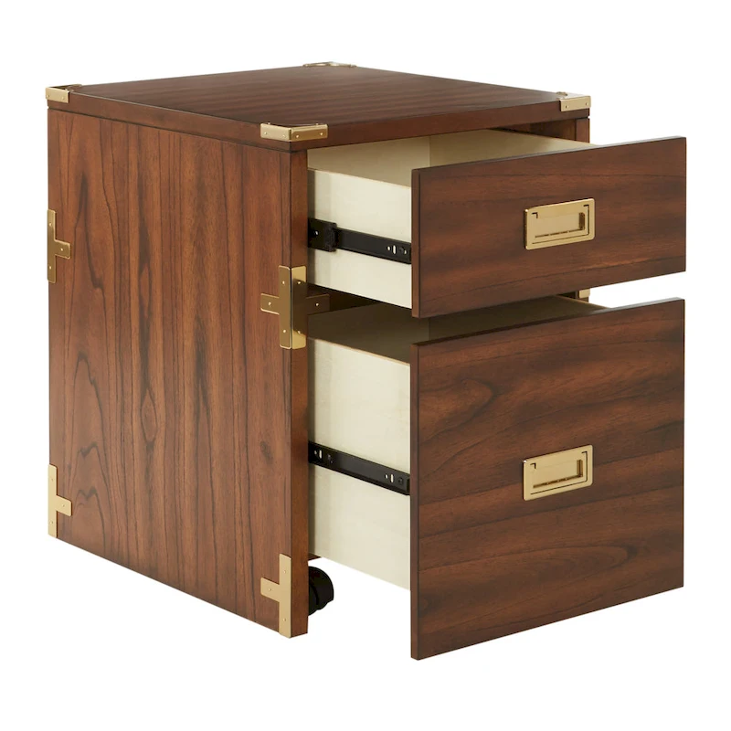 OSP Home Furnishings Wellington 2 Drawer File Cabinet