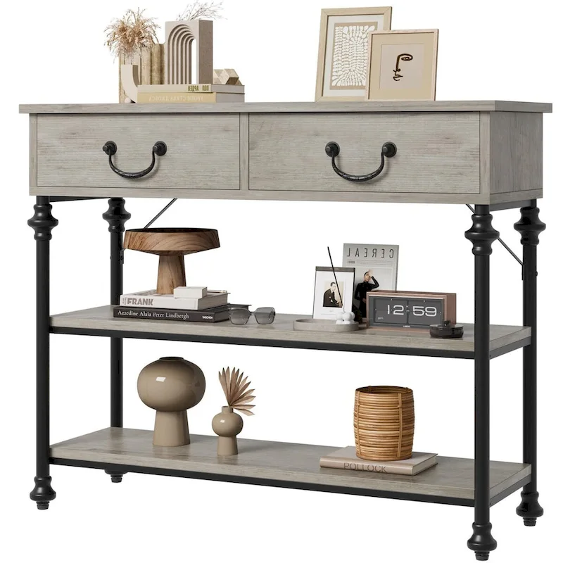 Console Table with Drawers