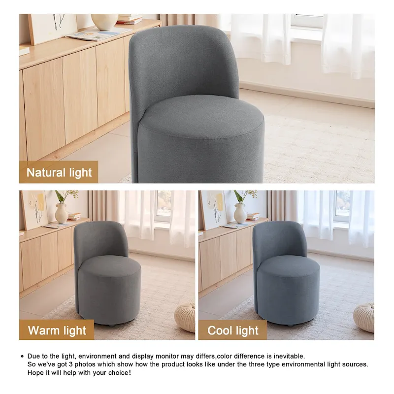 UIXE Luxury Upholstered Dining Chairs Dining Room Kitchen Side Chair