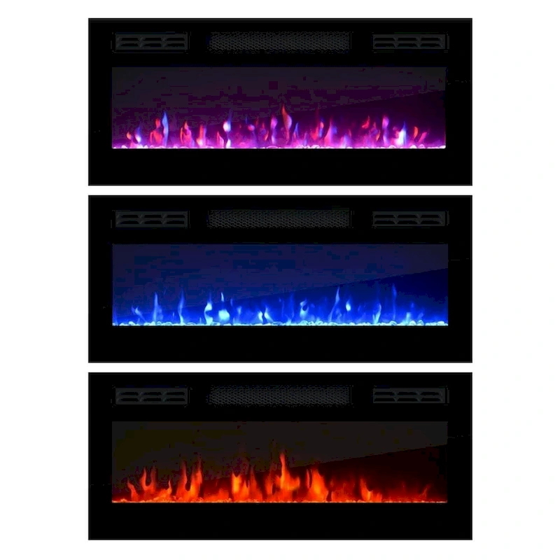 Reno 05 Electric Fireplace Modern 63 TV Stand