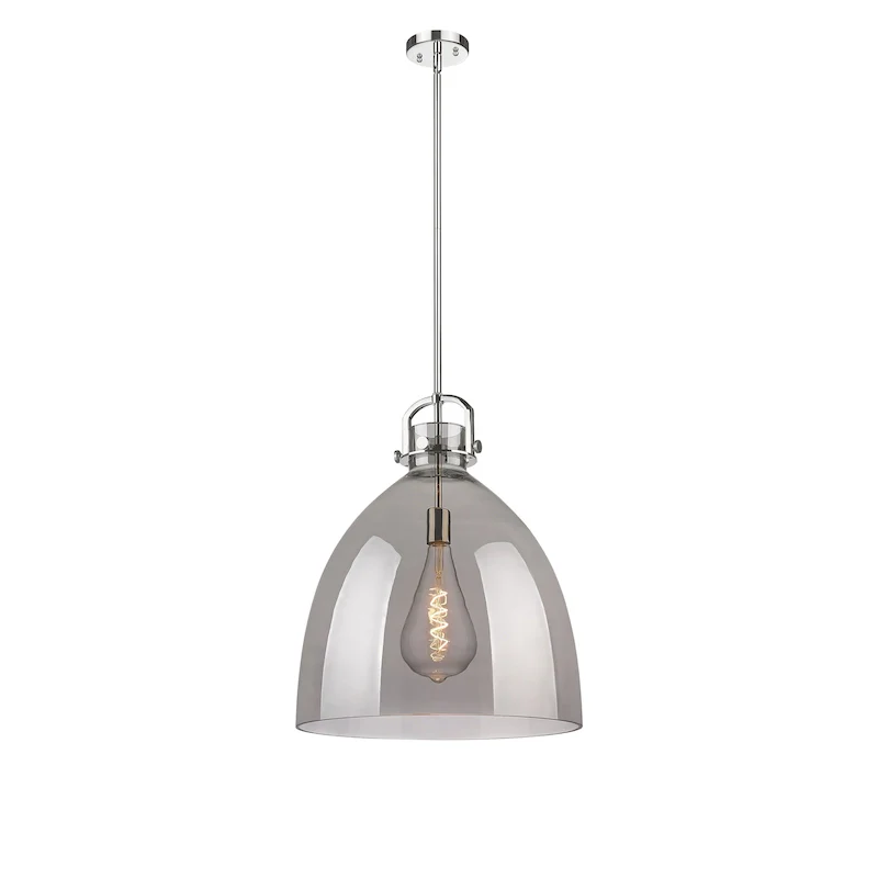 Innovations Lighting Newton Bell - 1 Light 18  Stem Hung Pendant